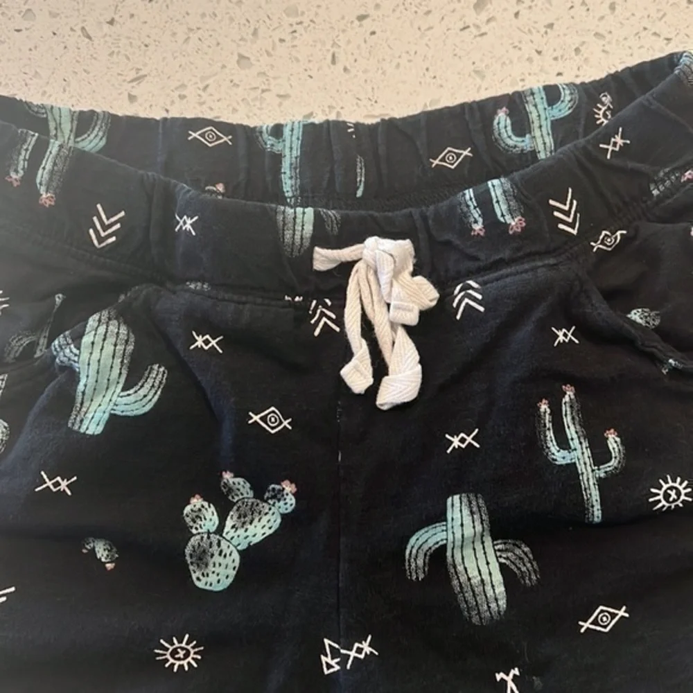 Justice Active Cactus Shorts Size 12